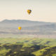 Hot Air Balloon Over Napa Valley