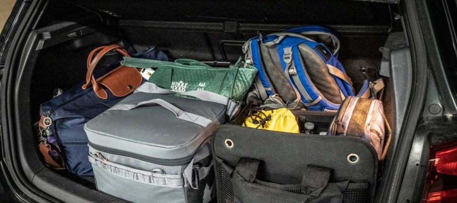 Packed Car Trunk